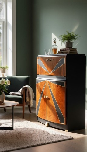 Art deco 1940s cocktail - 1940s,