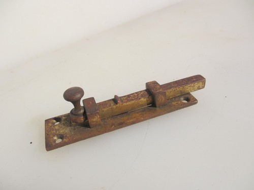 Antique brass door lock - antique,
