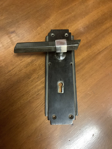 Art deco door - , handle.