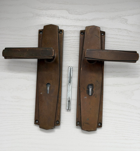 Pair vintage art deco union - art,