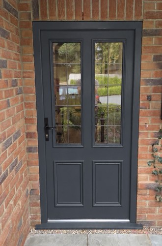 Bespoke accoya stained glass - stained,