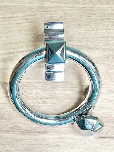 Vintage heavy ring chrome - vintage,