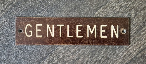 Art deco bakelite - art, gentlemen