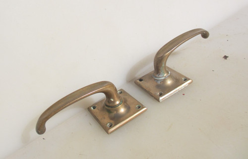 Antique bronze lever - bronze,