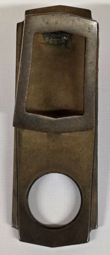 Vintage brass door - brass,