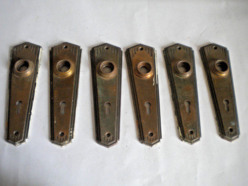 Vintage art deco door - deco, knob