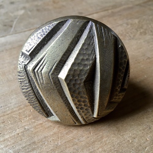 Art deco brass - art, knob