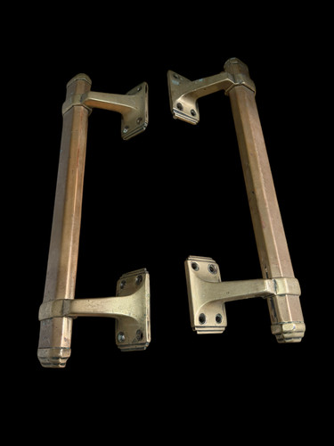 Pair antique art deco solid - pair,