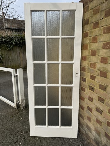 Reclaimed reeded glass - reclaimed,