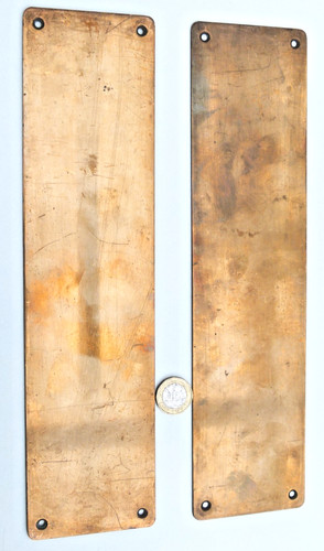 Pair antique bronze copper - pair,