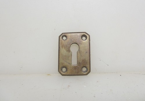 Vintage bronze door escutcheon - vintage,